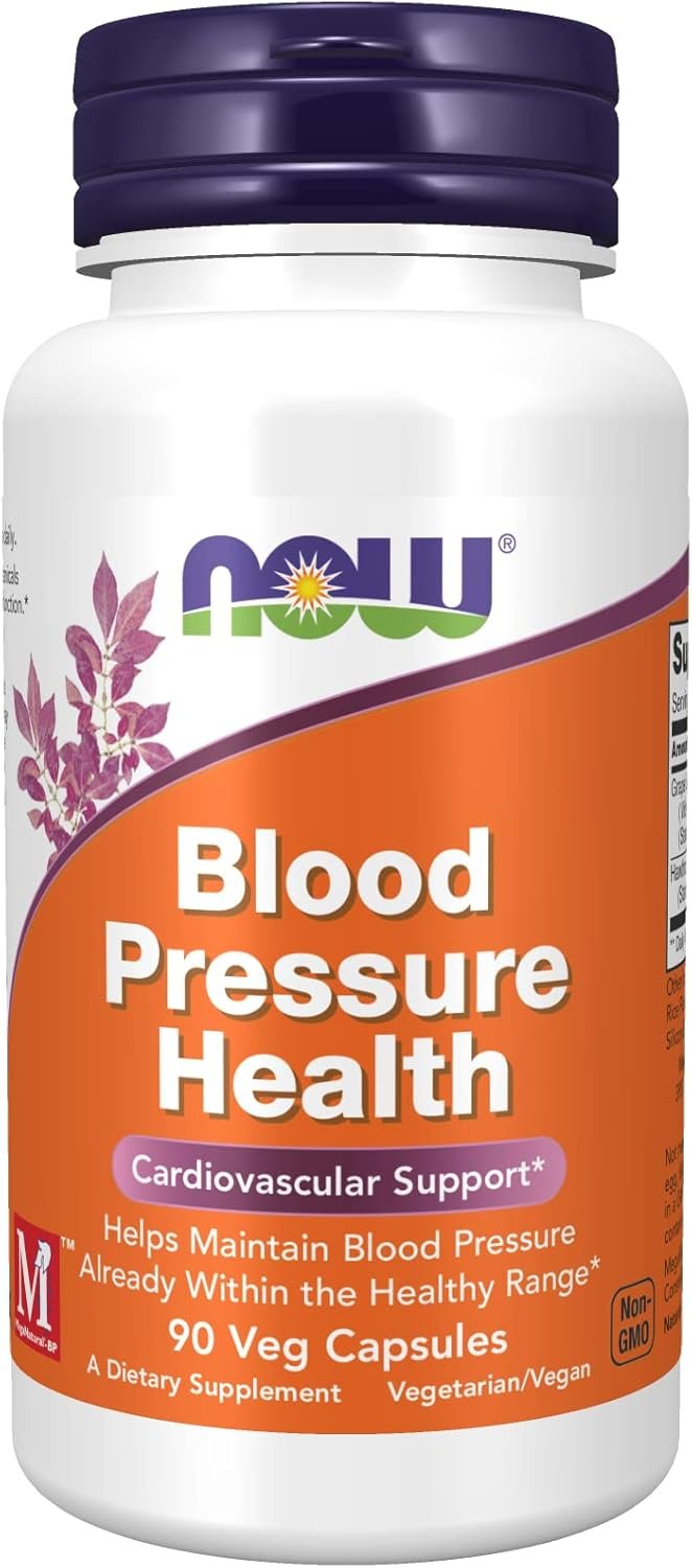 Now Foods Blood Pressure Health 90 Vcaps, 2 Pack