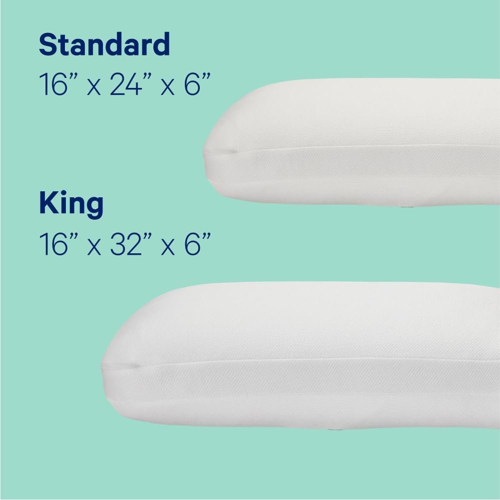 Casper Sleep, Standard Casper Essential Cooling Hybrid Pillow, White