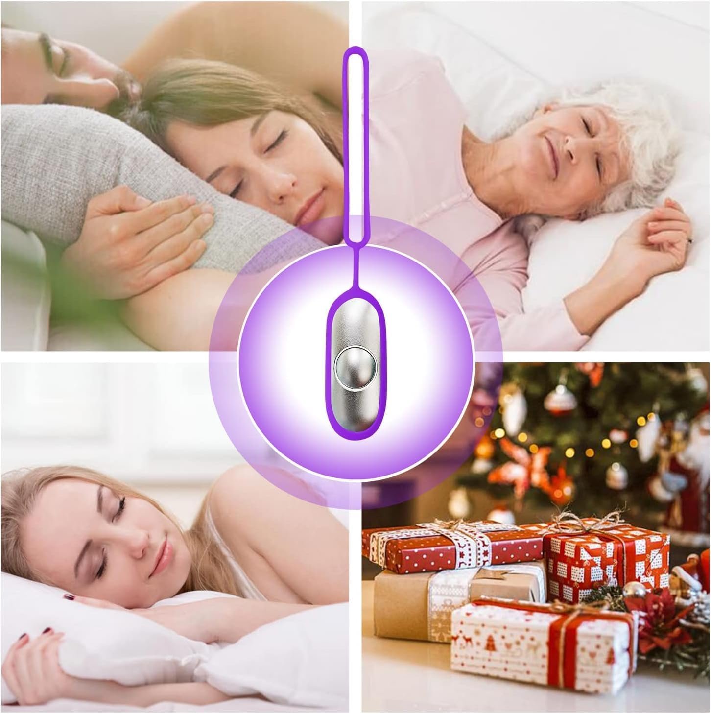 Sleep Aid Device, Handheld Sleep Aid Instrument with Microcurrent Pulse Sleep Assist