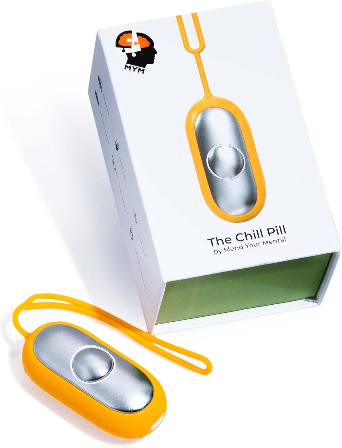 The Chill Pill Sleep Aid Device, Compact Sleep Device for Stress Relief, Panic Attacks and Agitation, Chill Pill Device for Improved Sleep, Mood and Focus - The Original Chill Pill by Mend Your Mental