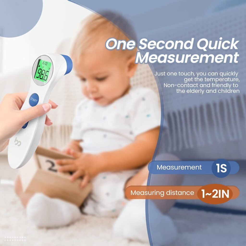 [Home Health Monitor Kits] Blood Pressure Machine and Infrared Thermometer