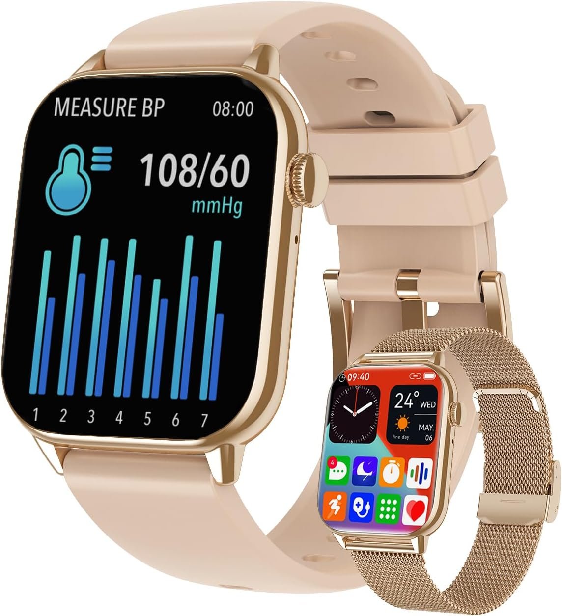 Yussa Blood Pressure Smartwatch Review