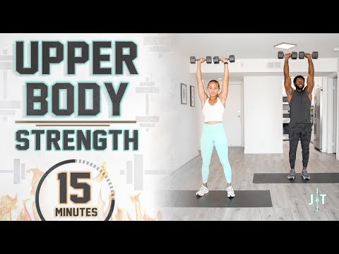 Watch 15-Minute Upper Strength Workout Review