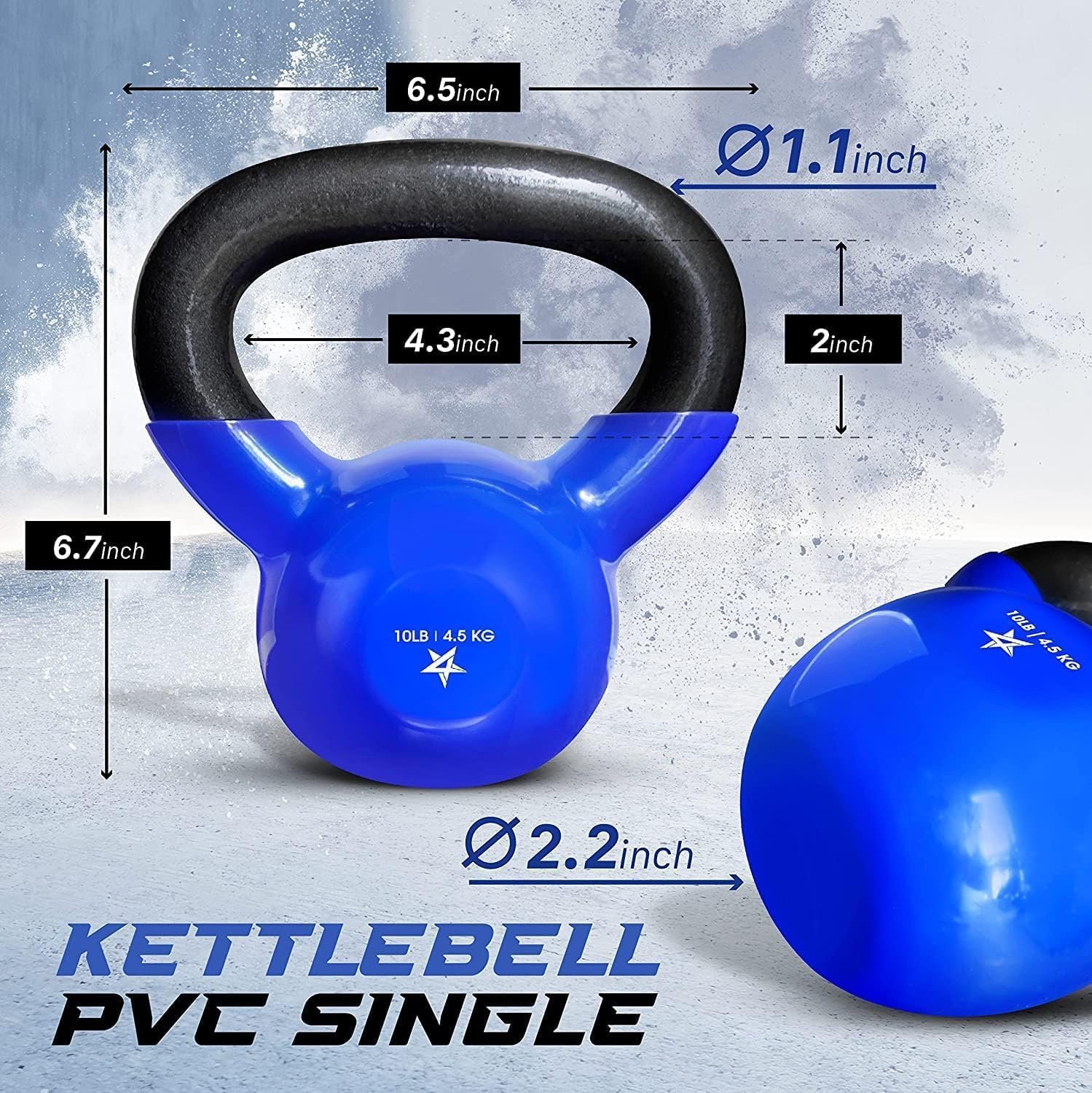 Yes4All Kettlebell Vinyl Coated Cast Iron Review