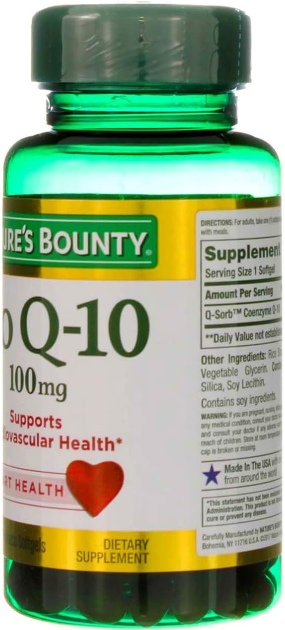 Comparing Top CoQ10 Supplements: Nature’s Bounty vs Qunol