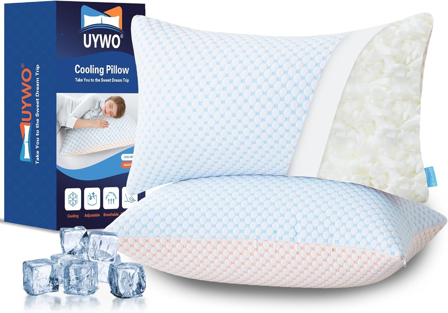 Cooling Firm Bed Pillows Review